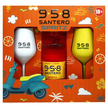 Аперитив Santero Spritz Ready To Drink 0,75л 8,5% + 2 келихи - купити, ціни на За Раз - фото 3
