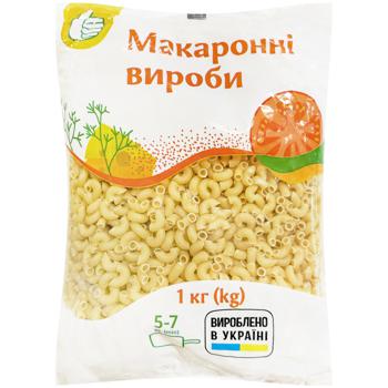 Макаронні вироби Pouce ріжки 1кг - купити, ціни на Auchan - фото 1