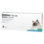 KRKA Dehinel Tablets for Cats Against Internal Parasites 10pcs