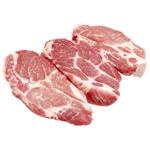 Ошийок свинячий Auchan без кістки нарізка охолоджений
