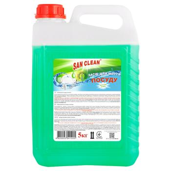 Means San clean with apple for washing dishes 5000ml - buy, prices for Ideal - photo 1