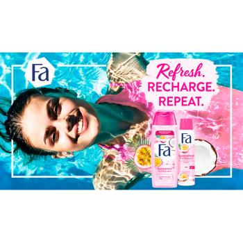 Дезодорант аэрозольный Fa Feel Refreshed маракуйя и кокосовая вода 150мл - купить, цены на - фото 2