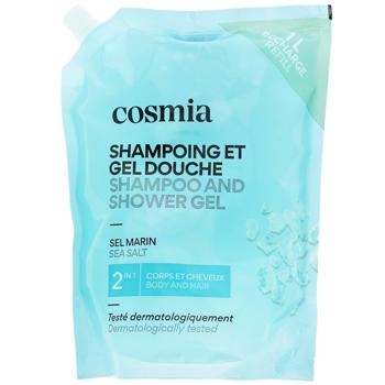 Cosmia Sea Salt Shampoo and Shower Gel 2in1 1l - buy, prices for - photo 1