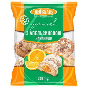 Kyyivkhlib Gingerbread with Orange Filling 360g - buy, prices for Za Raz - photo 1