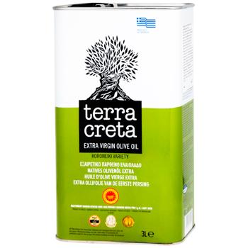 Масло оливковое Terra Creta Estate Extra Virgin Pdo Колимвари 3л - купить, цены на WINETIME - фото 1
