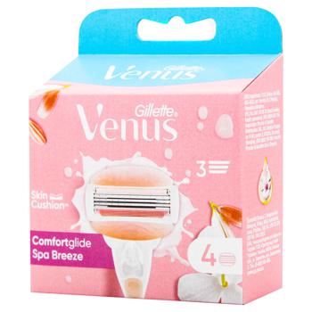 Касети змінні Gillette Venus Comfortglide Spa Breeze 4шт - купити, ціни на За Раз - фото 2