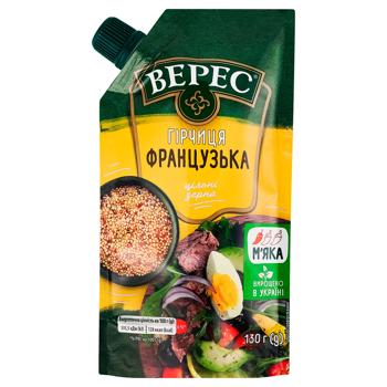 Горчица Верес Французская 130г - купить, цены на ЕКО Маркет - фото 1