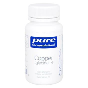 Міді гліцинат Pure Encapsulations 60 капсул - купити, ціни на Біотус - фото 1