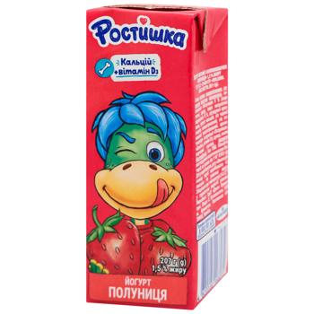 Rostishka Strawberry Yogurt 1.5% 207g - buy, prices for - photo 2
