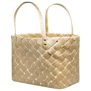 Rectangular Natural Basket-Handbag GF2309 №2 - buy, prices for ULTRAMARKET - photo 4