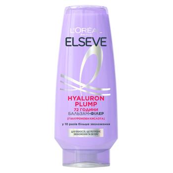 Бальзам-філлер L'Oreal Paris Elseve Hyaluron Plump для волосся, що потребує зволоження та об'єму 200мл - купити, ціни на METRO - фото 1