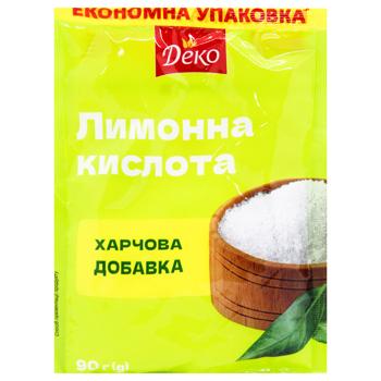 Лимонная кислота Деко 90г