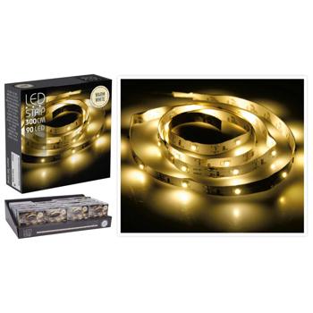 Koopman LED Strip 3xAA 90 LED 3m Warm White - buy, prices for NOVUS - photo 1