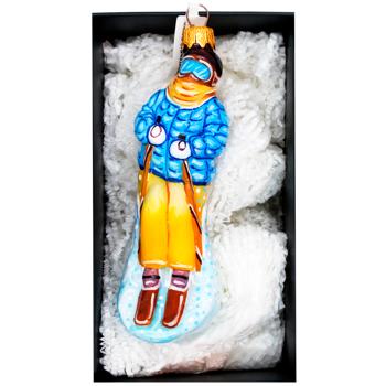 Украшение ёлочное Різдвяні Історії Карпатский лыжник - купить, цены на - фото 4