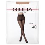 Колготи жіночі Giulia Like 40 Den р.4 daino бежеві