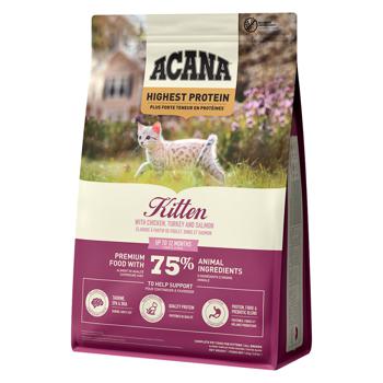 AcanaHighest Protein Dry Food with Assorti for Kittens 1.8kg - buy, prices for MasterZoo - photo 1