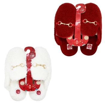 Тапочки домашние женские Siretessile Isira р.36-41 в ассортименте - купить, цены на NOVUS - фото 1