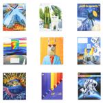 Tetrada Notebook in Line 60 Sheets assortment