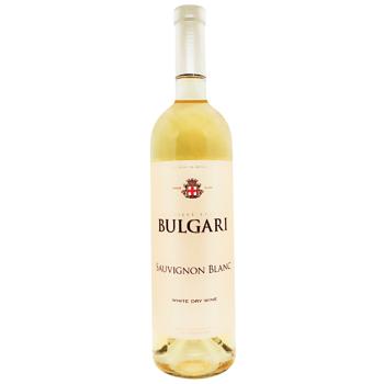 Вино Bulgari Sauvignon Blanc белое сухое 12% 0,75л