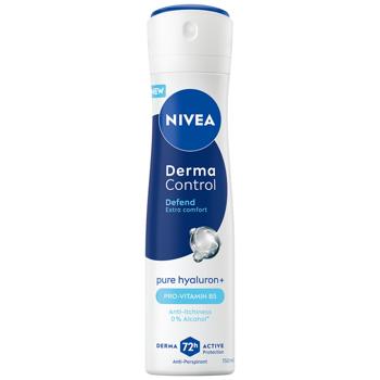Nivea Derma Control Protection and Extra Comfort Spray Antiperspirant 150ml