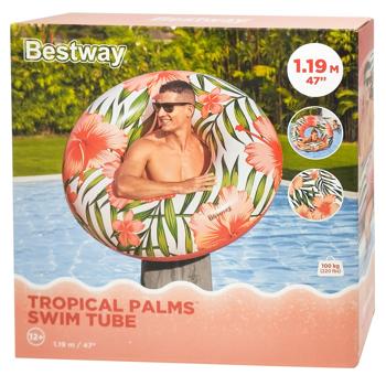 Bestway Tropics Inflatable Children's Circle 1.19m - buy, prices for COSMOS - photo 1