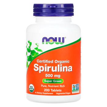 Now Foods Spirulina 500mg 200 tablets - buy, prices for Biotus - photo 1