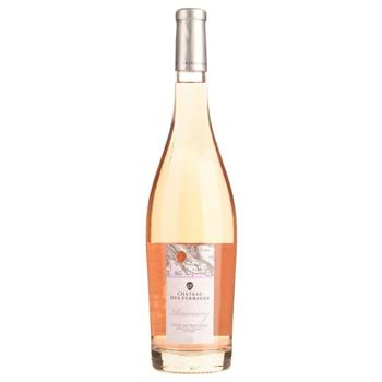 Chateau de Ferrages Cotes de Provence Roumery Dry Rose Wine 0.75l - buy, prices for Supermarket "Kharkiv" - photo 1