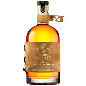 Виски Grace O'Malley Cognac Cask 18 лет 45% 0,7л