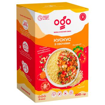 Каша Ogo Кускус з овочами 200г - купити, ціни на ЕКО Маркет - фото 2