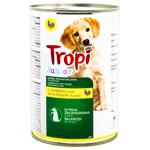 Корм вологий Tropi Junior з птицею для цуценят 415г