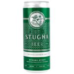 SHO Brewery Stugna Stout Dark Unfiltered Beer 5.5% 0.33l