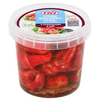 Vici In Oil Small Surimi Crab Claws 340g - buy, prices for - photo 1