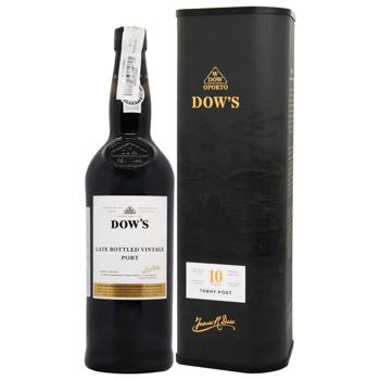 Портвейн Dow's Old Tawny Port 10років червоний солодкий 20% 0,75л