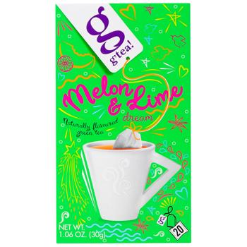 ЧАЙ ЗЕЛ ДИНЯ ЛАЙМ G’TEA! 20*1,5Г - купить, цены на Auchan - фото 3