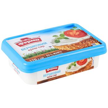 Крем-сир Ферма Вершковий 50% 170г - купити, ціни на - фото 2