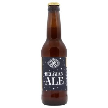 Пиво John Barleycorn Belgian Ale светлое нефильтрованное 5% 0,33л