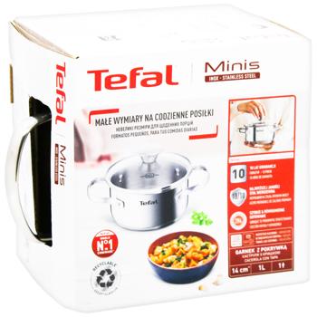 Tefal Minis Pot with Lid 14cm 1l - buy, prices for - photo 3