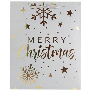 Malevaro Large XMAS Merry1 Paper Bag - buy, prices for - photo 4