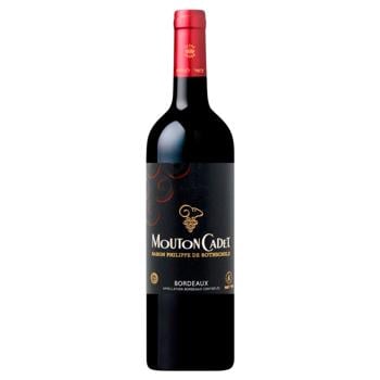 Вино Baron Philippe de Rothschild Mouton Cadet Rouge Cacher красное сухое 13% 0,75л