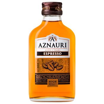Напій спиртний Aznauri Espresso 30% 100мл - купити, ціни на Ідеал - фото 1