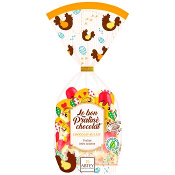 Фігурка Abtey Курчата з молочного шоколаду з начинкою праліне 250г - купити, ціни на WINETIME - фото 1