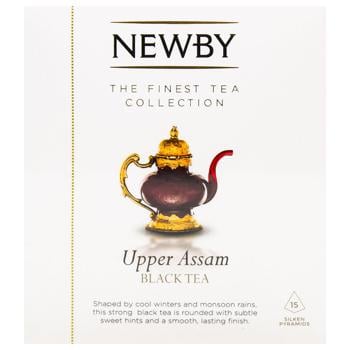 Чай черный Newby Upper Assam 2,5г*15шт - купить, цены на МегаМаркет - фото 2