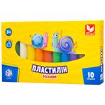 Shkolyaryk Round Soft Plasticine 10 colors