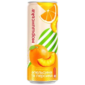 Morshynska Limonada Orange-Peach Carbonated Drink 0.33l - buy, prices for Ideal - photo 1