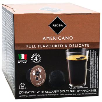 Rioba Dolce Gusto Americano Coffee Capsules  7g x 16pcs - buy, prices for METRO - photo 2