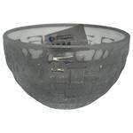 Салатник Хрусталь дымчатый 1300мл LXW128-2-2-64582