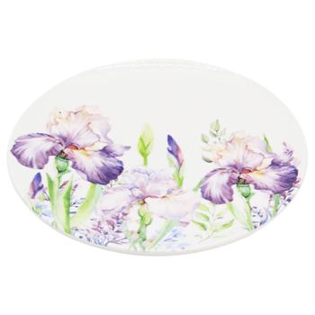 Alba Ceramic Irises Plate 21cm - buy, prices for MegaMarket - photo 2