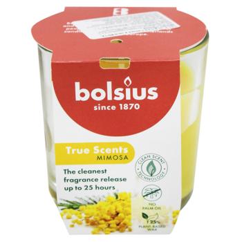 Свеча ароматическая Bolsius Мимоза 80х73мм - купить, цены на - фото 2