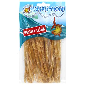 Треска Гуляй море солено-сушеная паутинка 100г - купить, цены на ULTRAMARKET - фото 1