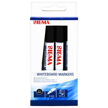 Sigma Whiteboard Markers Black 4pcs - buy, prices for METRO - photo 3